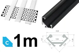 profil-do-tasmy-led-narozny-c-1m-z-kloszem-czarny