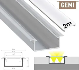 profil-led-na-2-tasmy-led-aluminiowy-wpuszczany-gemi-srebrny-2m-z-kloszem