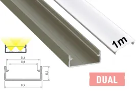 profil-led-na-2-tasmy-led-dual-brazowy-1m-klosz