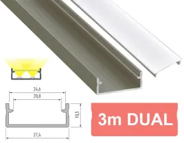 profil-led-dual-3m-szeroki-na-dwie-tasmy-led-inox-3m-z-kloszem-pmma