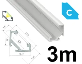 profil-do-tasm-led-3m-typ-c-narozny-katowy-45-bialy-lakierowany-aluminiowy