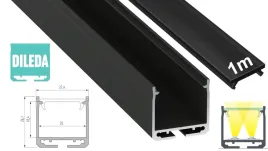profil-led-typ-dileda-czarny-alu-1m-szeroki-na-2-tasmy-led-czarny-klosz