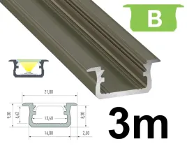 profil-do-led-typ-b-inox-brazowy-3m-aluminiowy-uniwersalny-wpuszczany
