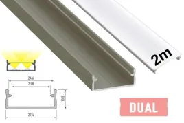 profil-led-na-2-tasmy-led-dual-brazowy-2m-klosz