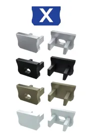 zaslepka-do-profilu-typu-x-szara-czarna-biala-inox