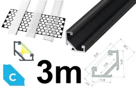 profil-do-tasm-led-3m-typ-c-narozny-katowy-45-czarny-anodowany-klosz