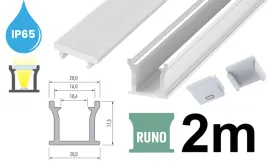 profil-wodoodporny-led-ip65-bialy-2m-runo-zestaw