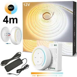 tasma-led-cob-cct-12v-2700k-6500k-4m-w-zestawie-z-zasilaczem-i-sterownikiem