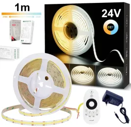 tasma-led-1m-cob-cct-24v-ze-zmienna-barwa-2700k-6500k-sterownik-zasilacz