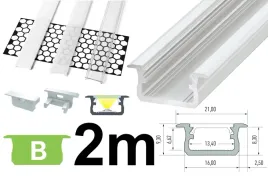 profil-do-led-wpuszczany-2m-typu-b-bialy-zestaw