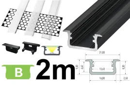 profil-do-led-wpuszczany-2m-typu-b-czarny-zestaw