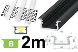 profil-do-tasm-led-wpuszczany-2m-b-czarny-klosz