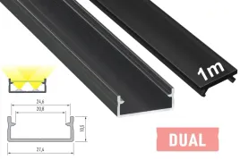 profil-led-na-2-tasmy-led-dual-1m-czarny-klosz