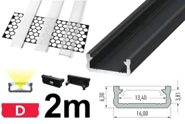 profil-do-led-niski-plytki-2m-typ-d-czarny-zestaw