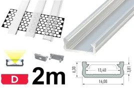 profil-do-led-niski-plytki-2m-typ-d-srebrny-zestaw