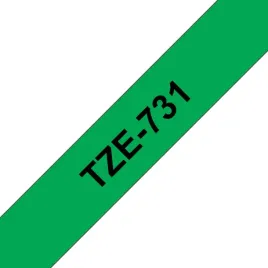brother-tze-731-tasmy-do-etykietowania-czarny-na-zielonym