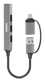 port-designs-900160-huby-i-koncentratory-usb-type-c-5000-mbit-s-srebrny