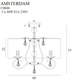 maxlight-c0060-plafon-amsterdam-60-cm