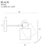 maxlight-w0188-kinkiet-black