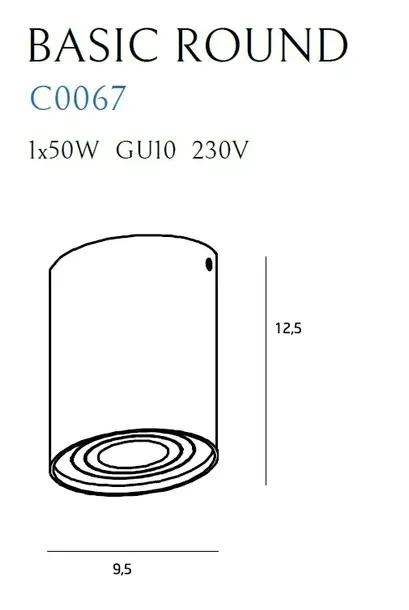 maxlight-c0067-lampa-sufitowa-basic-round-biala