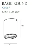 maxlight-c0067-lampa-sufitowa-basic-round-biala
