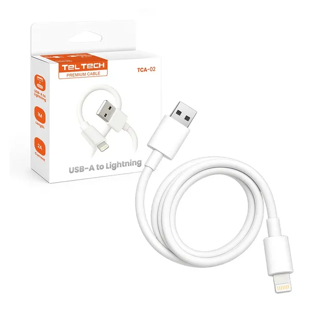 teltech-kabel-usb-lightning-2a-1m-bialy-tca-02