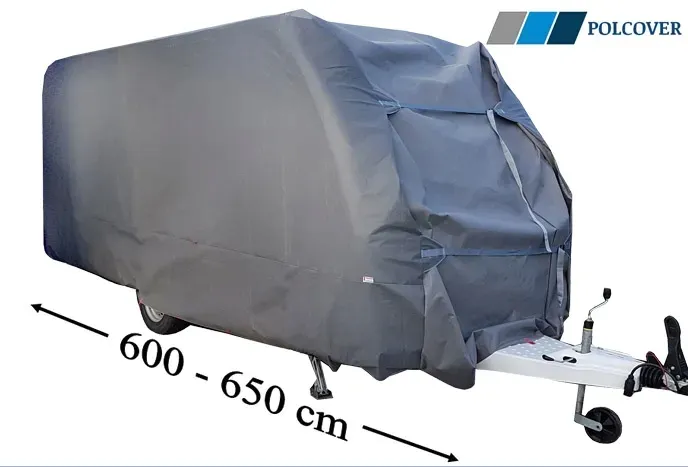 Pokrowiec na przyczepę kempingową 5-warstwowy (600 - 650 cm)