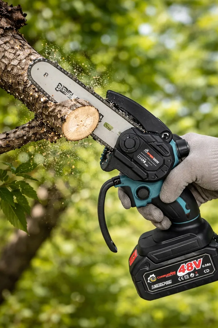 mega-zestaw-2w1-pila-pilarka-akumultorowa-sekator-48v-aku-6ah-2szt-stan-nowy