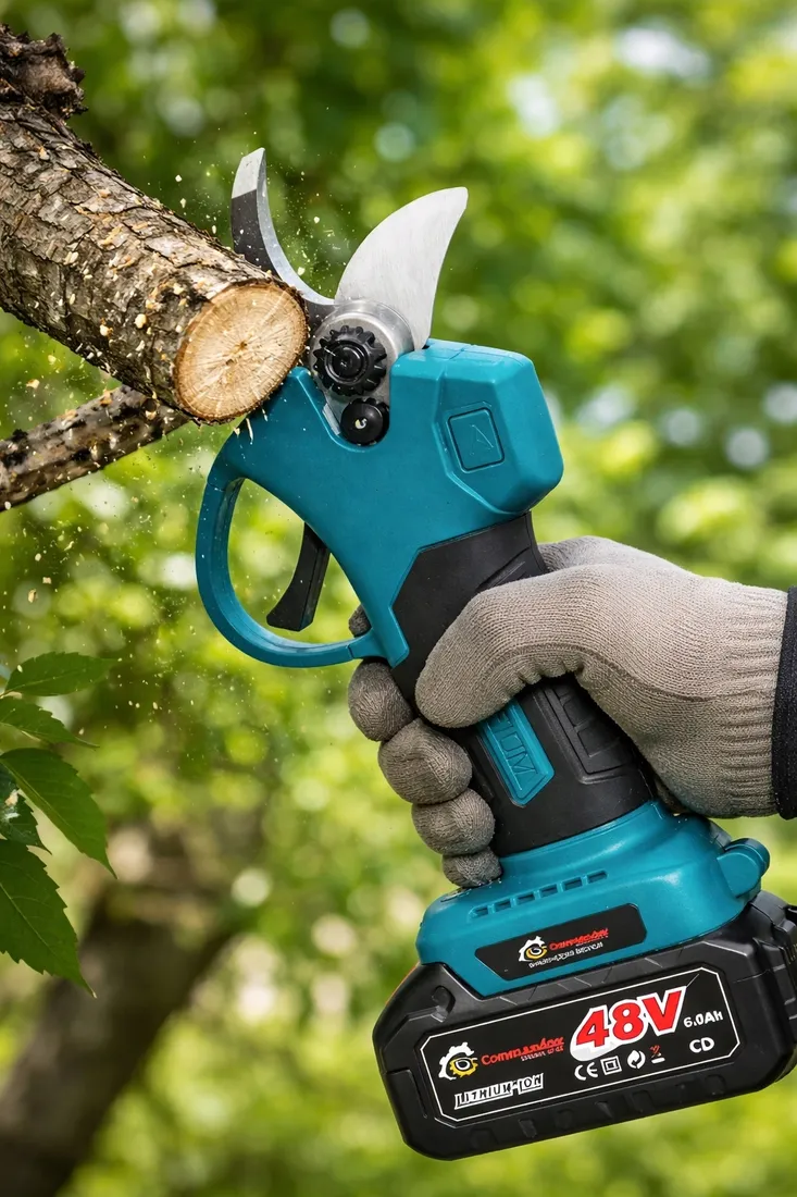 mega-zestaw-2w1-pila-pilarka-akumultorowa-sekator-48v-aku-6ah-2szt-stan-nowy