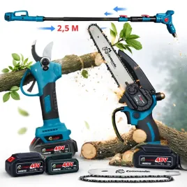 mega-zestaw-3w1-pila-sekator-wysiegnik-25m-48v-aku-6ah-2szt-ladowarka