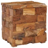 stolek-drewniany-rust-mozaika-40x40x45cm-stan-nowy-glebokosc-mebla-40-cm