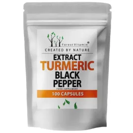 forest-vitamin-extract-turmeric-black-pepper-100caps