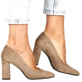 czolenka-damskie-na-slupku-sergio-leone-pb216-jasno-brazowe-zamszowe