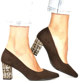 czolenka-na-slupku-sergio-leone-pb414-ciemno-brazowe-zamszowe