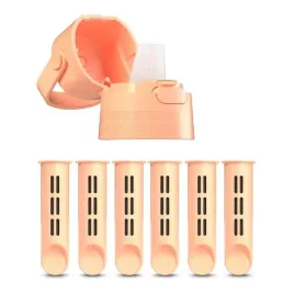 zakretka-i-6-wkladow-do-butelki-filtrujacej-dafi-solid-peach-fuzz