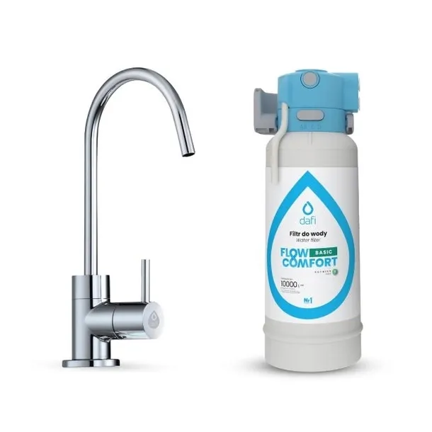 System filtrujący Dafi FLOW COMFORT Basic (DC10) + kran ALTO chrom