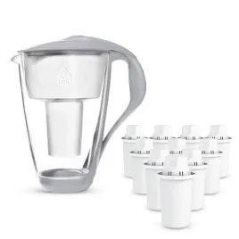szklany-dzbanek-dafi-crystal-2l-stalowy-szary-10-filtrow-classic