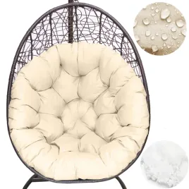 poduszka-wodoodporna-na-fotel-hustawke-kokon-120cm-kremowa
