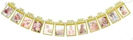 baner-urodzinowy-1-12-miesiecy-album-zloty-zlocony