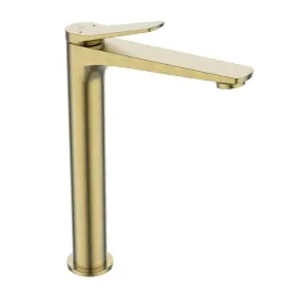 invena-alonia-gold-bateria-umywalkowa-wysoka-zloto-szczotkowane-bu-70-w09