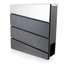 skrzynka-na-listy-z-gazetnikiem-duza-pojemnosc-stal-nierdzewna-grafit