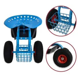 wozek-ogrodowy-do-transportu-z-obrotowym-siedzeniem-pelna-regulacja