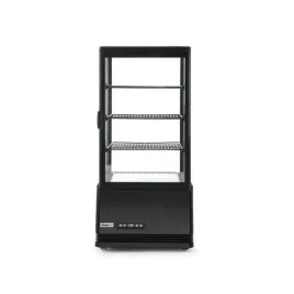 witryna-chlodnicza-przeszklo-78l-3-polki-czarny-arktic-hendi-233658