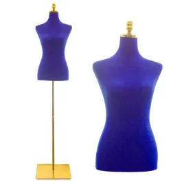 manekin-krawiecki-damski-regulowany-170185-cm-granatowy-do-butiku-sklepu