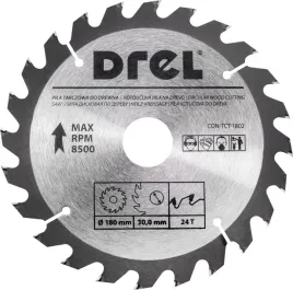 drel-pila-tarczowa-do-drewna-180mm-24t-do-szybkiego-ciecia-desek