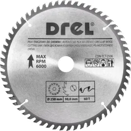 pila-tarczowa-do-drewna-250mm-60t-do-precyzyjnego-rozkroju-plyt-drel