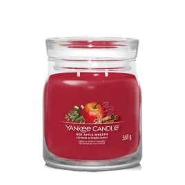 srednia-swieca-signature-red-apple-wreath-yankee-candle