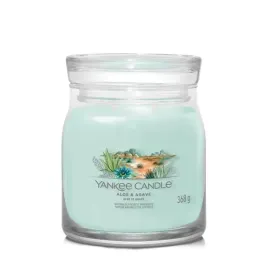 srednia-swieca-signature-aloe-and-agave-yankee-candle