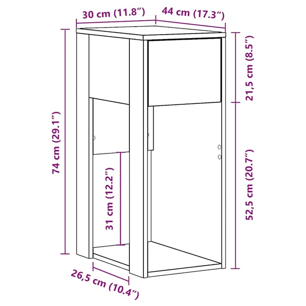 stojak-pod-komputer-z-szuflada-bialy-30x44x74-cm-stan-nowy-wysokosc-mebla-74-cm