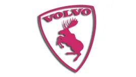 wycinana-naklejka-los-volvo-rozowa